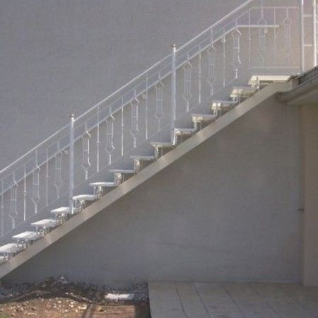 13. Schmiedeeisenstiege