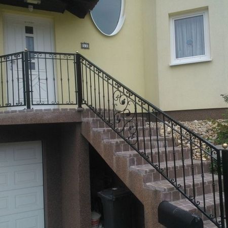 15. Schmiedeeisenstiege