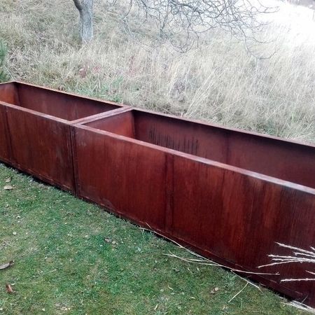 37. Hochbeet aus Cortenstahl