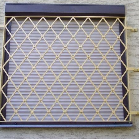 10. Schmiedeeisenfenstergitter